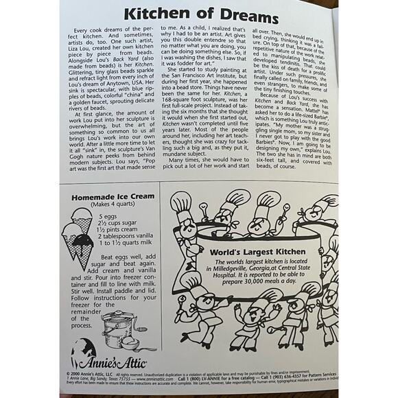 ANNIE'S ATTIC Crochet Cache Critters Animals Frog Pif & More Patterns Kitchen - Picture 3 of 3